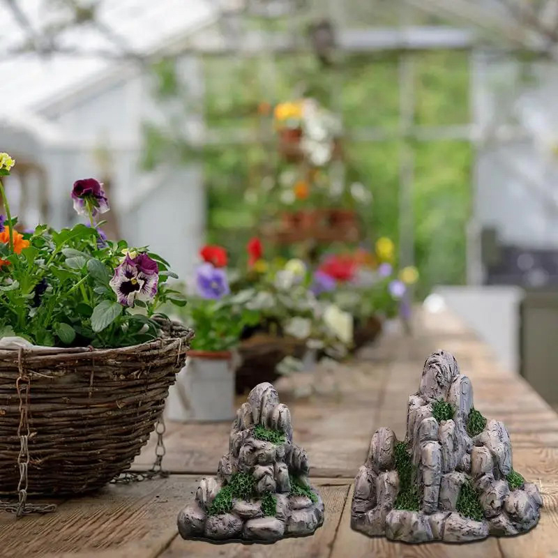 Mini górska miniaturowy sztucz – Aquarium Decoration Rock recenzja i cena
