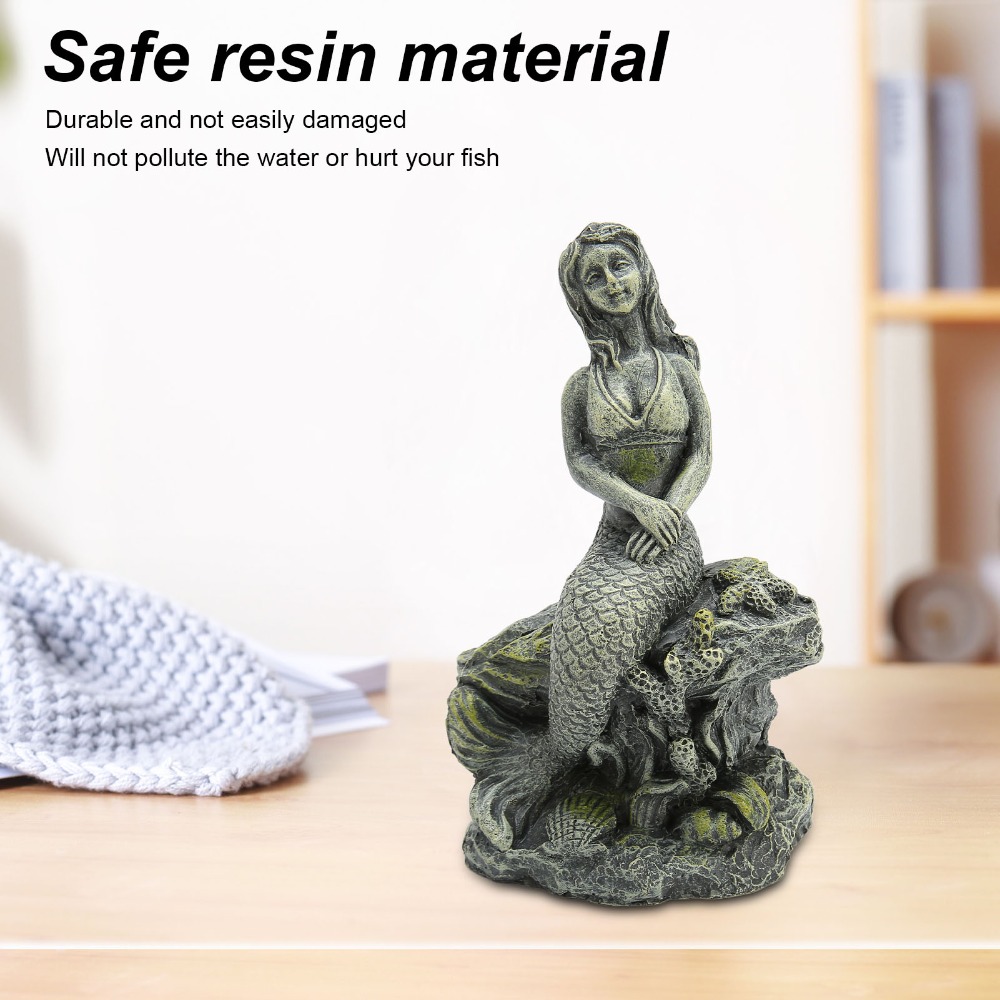 Statuetka syreny do akwarium z – Aquarium Fish Beautiful recenzja i cena
