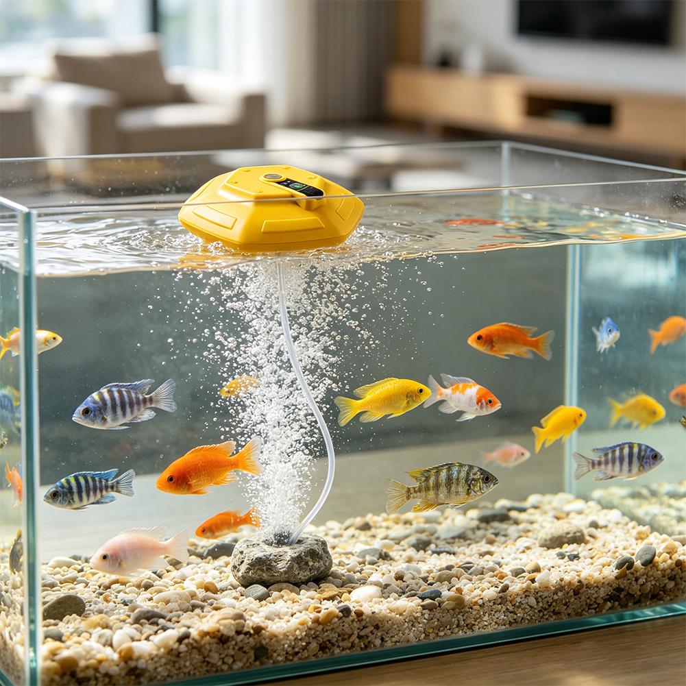 Bezprzewodowa, ładowalna pompa – Aquarium Fish Fishing recenzja i cena