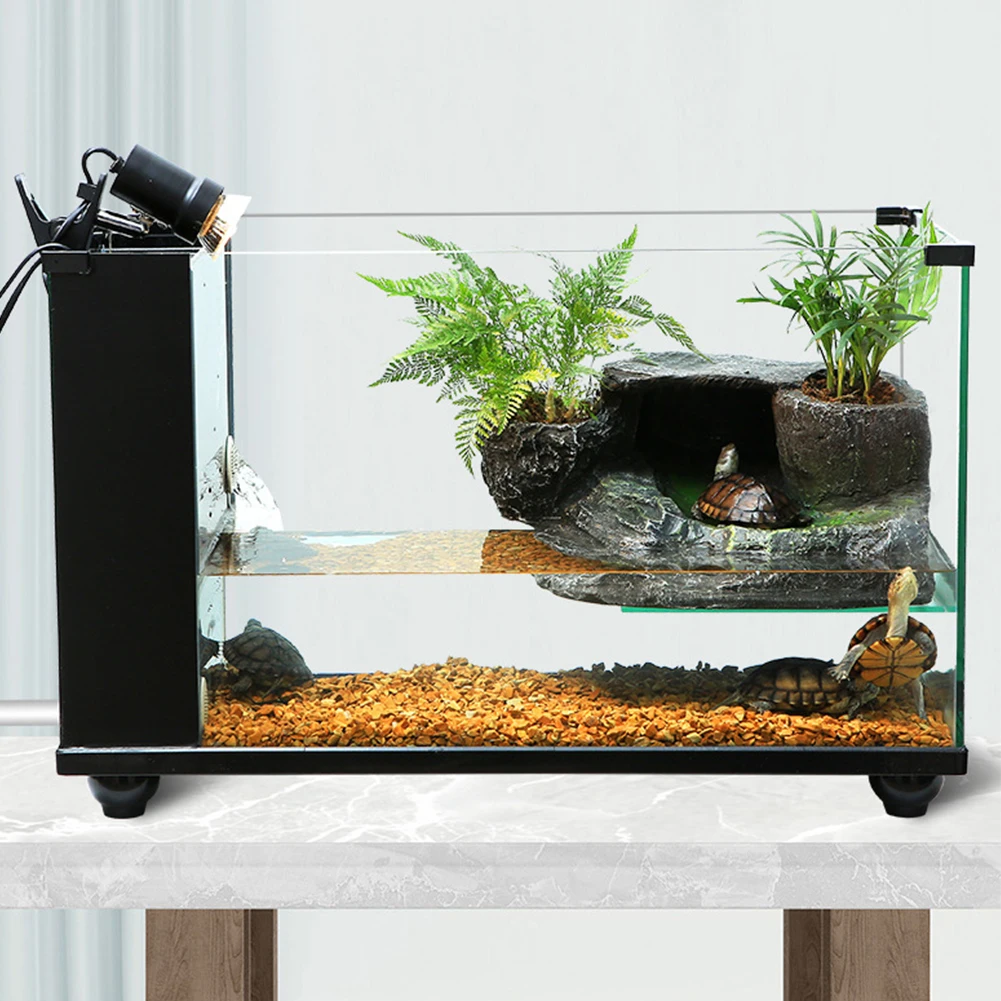 Platforma do opalania dla żółw – Aquarium Decoration Rock recenzja i cena