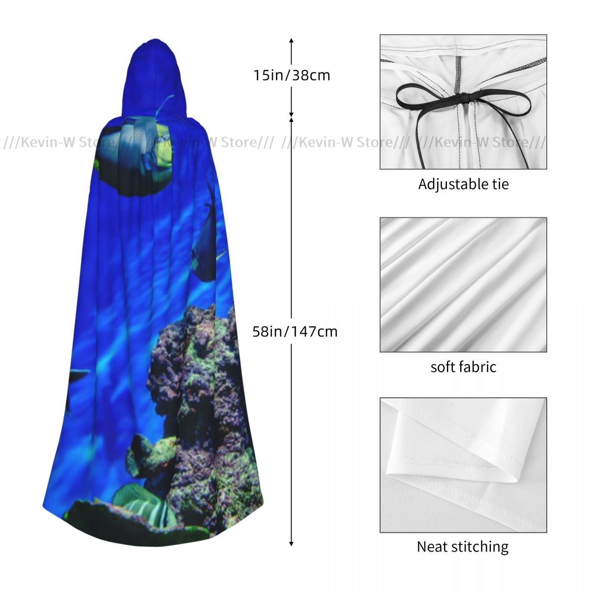 Peleryna Unisex Wiedźma Imprez – Aquarium Queen Fish recenzja i cena