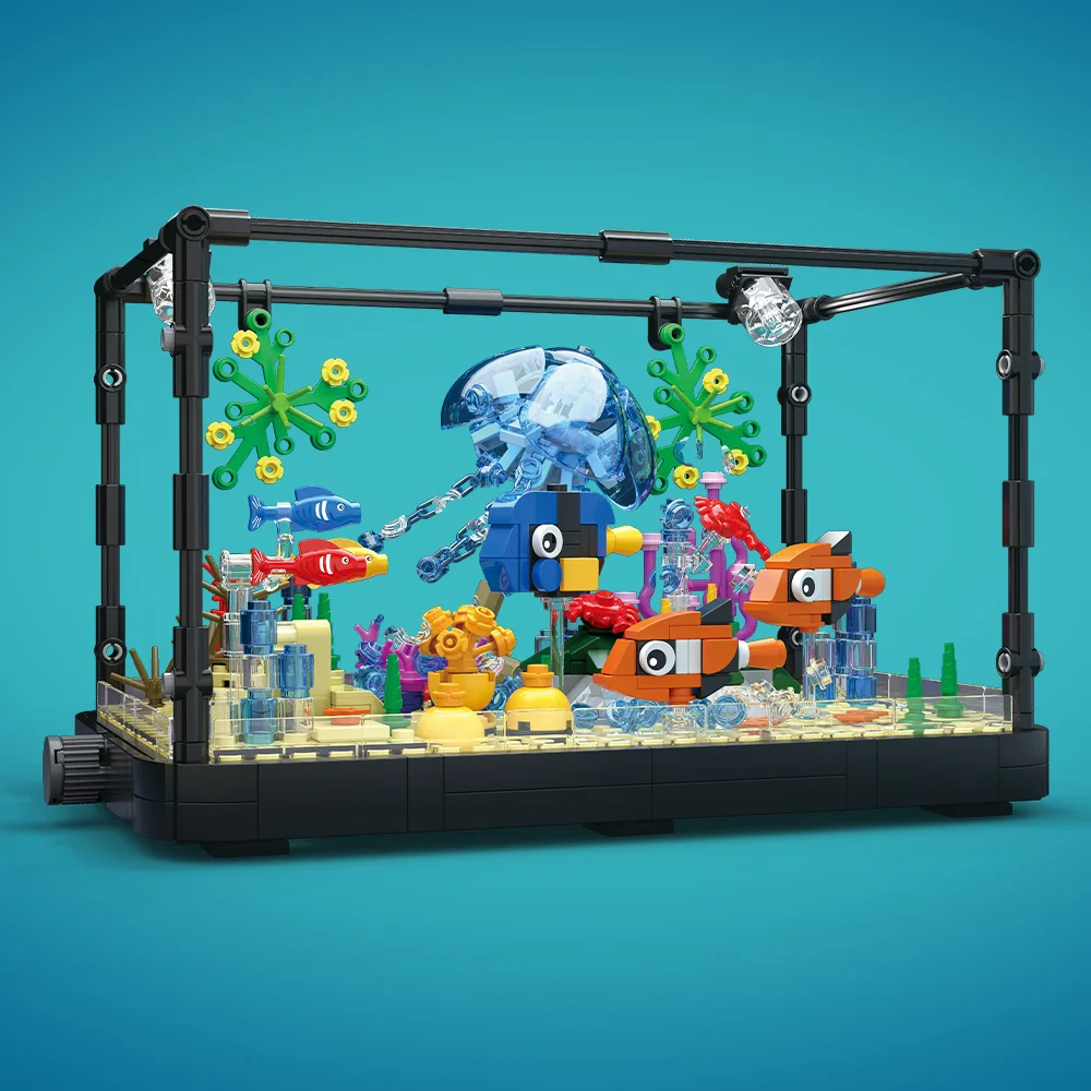 Zestaw klocków do budowy akwar – Aquarium Fish Saltwater recenzja i cena