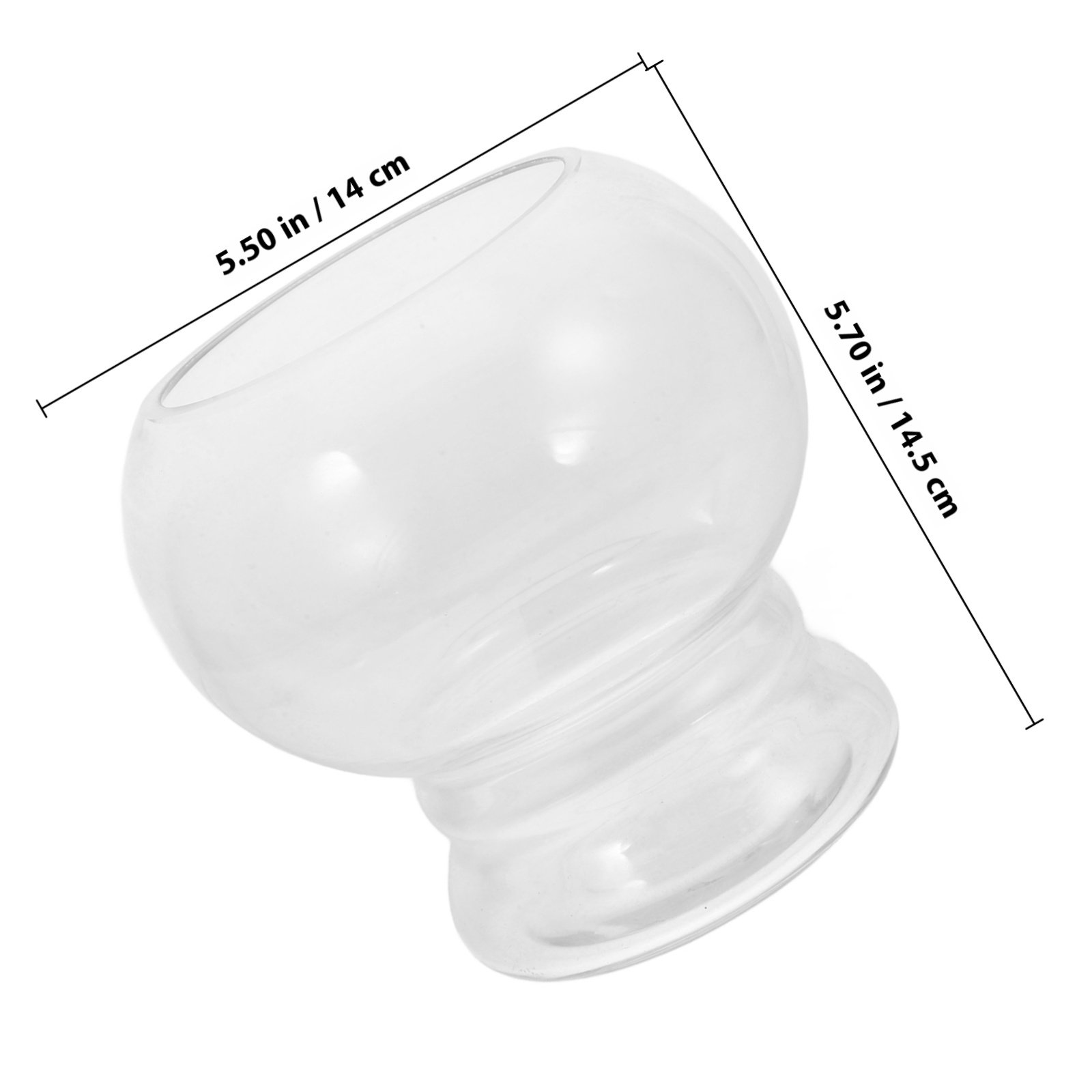 Przezroczyste szklane mini akw – Aquarium Fish Beautiful recenzja i cena
